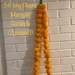 Artificial Orange Marigolds Bundle of 6